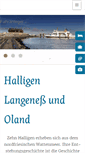 Mobile Screenshot of langeness.de